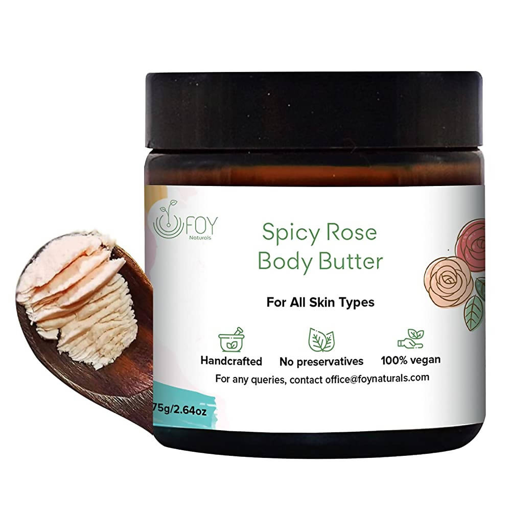 FOY Naturals Spicy Rose Body Butter | Grocsy