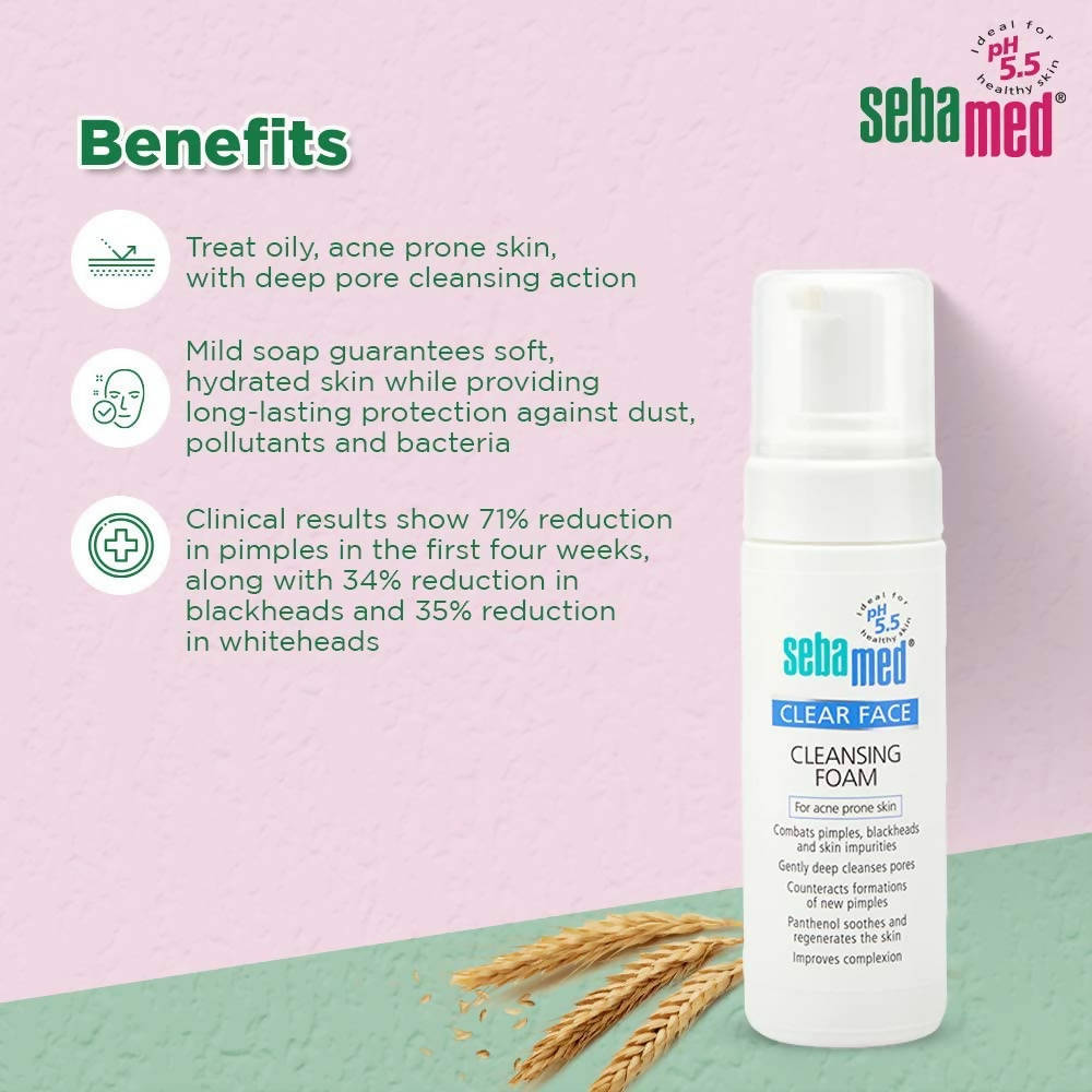 Sebamed Clear Face Cleansing Foam | Grocsy
