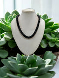 Inhanns Noor-E-Jalwa – Handmade Crystal Bead Necklace -Adjustable - Black Only Necklace | Grocsy
