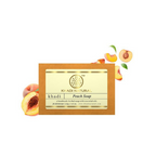 Khadi Natural Peach Handmade Soap | Grocsy