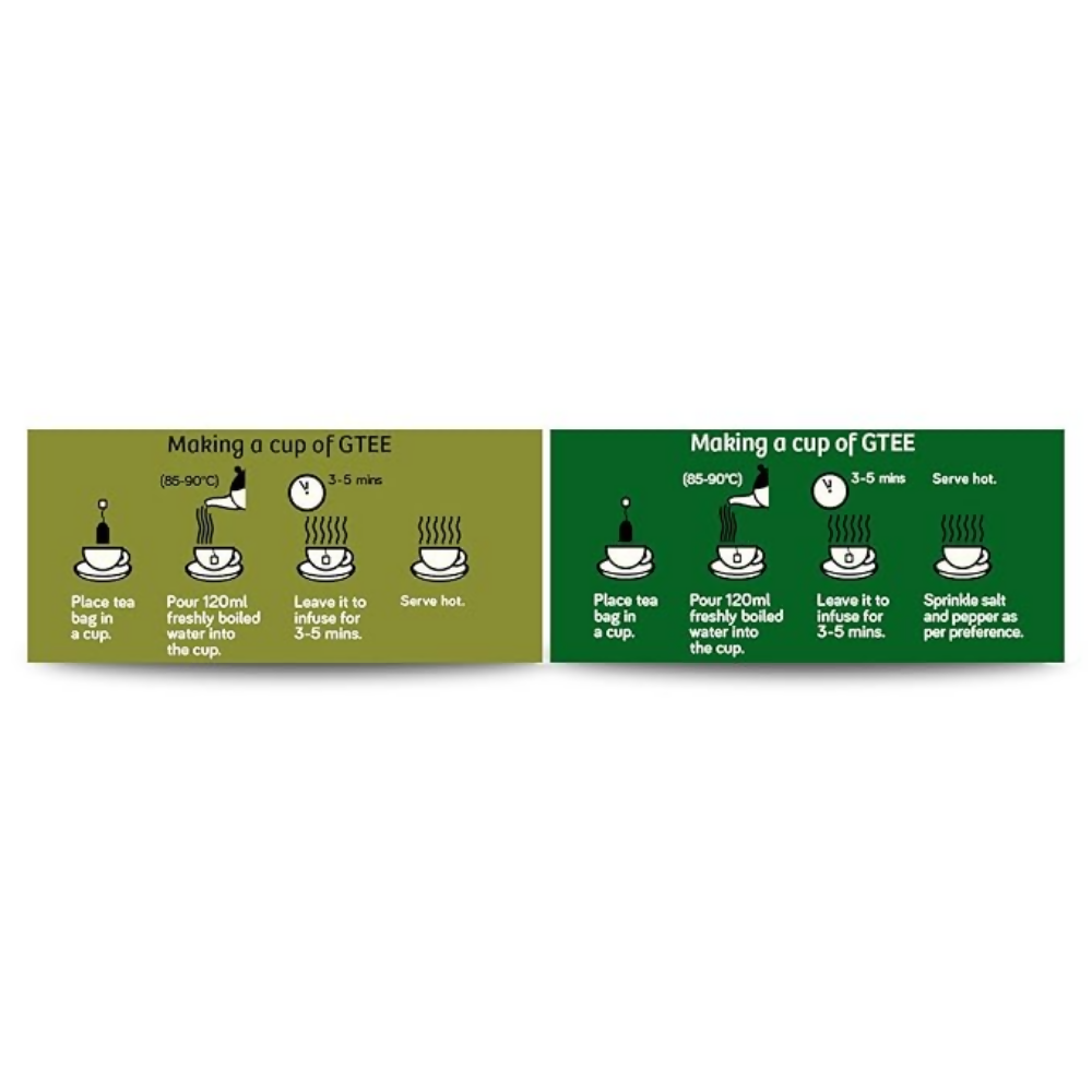 Gtee Moringa Tea Bags & Tulsi Tea Bags | Grocsy