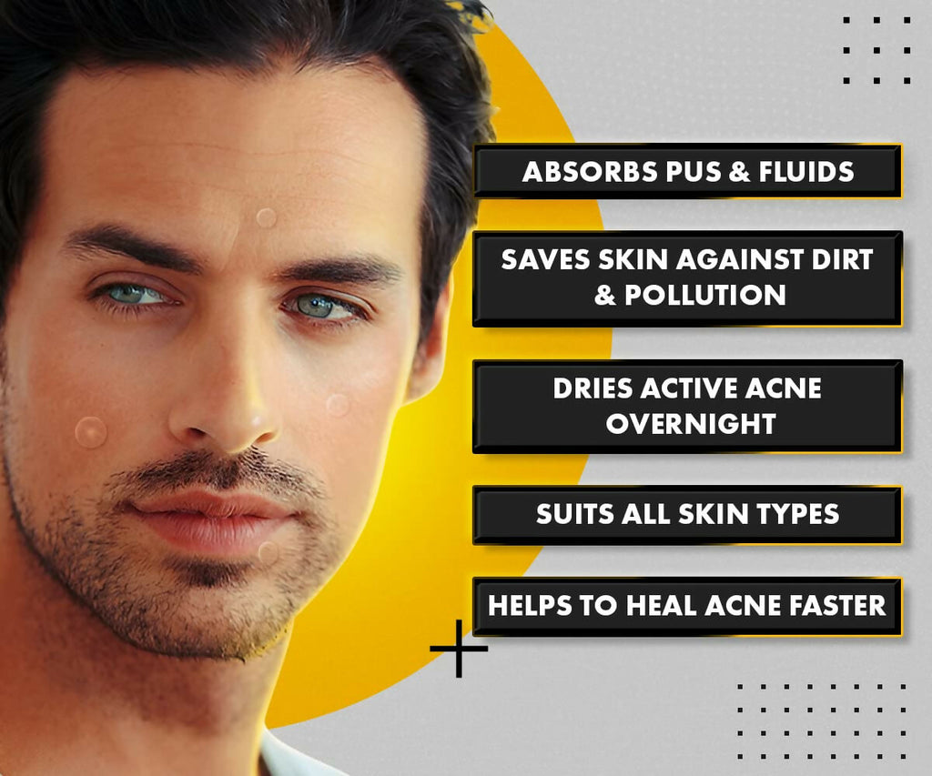 UrbanGabru Acne Pimple Patch - Invisible Facial Stickers Reduces Pimple Overnight | Grocsy