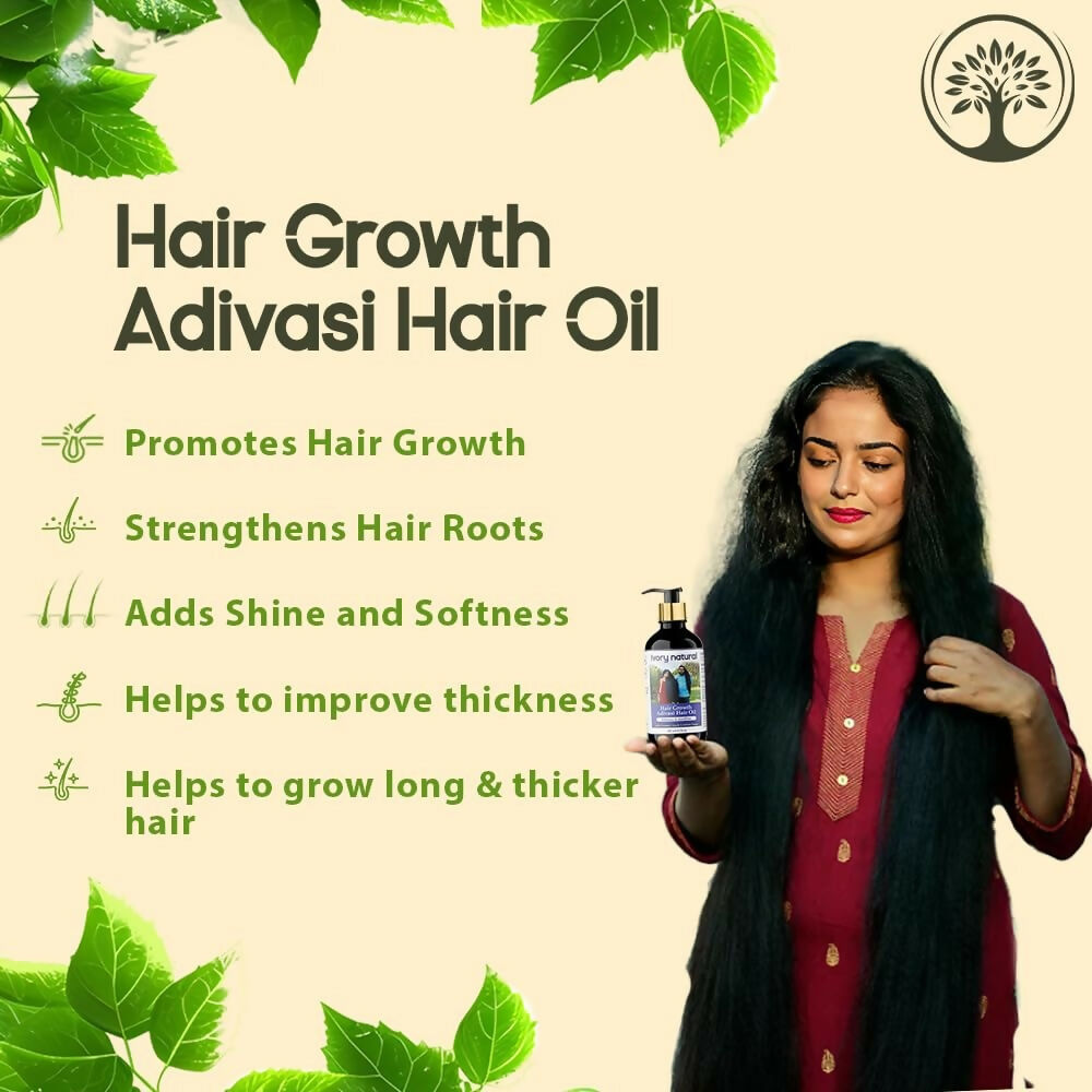 Ivory Natural Original Adivasi Hair Oil for Grow Hair | Grocsy