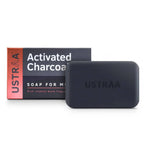 Ustraa Activated Charcoal Soap For Men | Grocsy