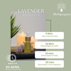 Thetapegaasi Lavender Pure Essential Oil Roll-On | Grocsy