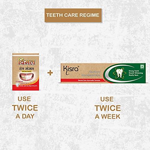 Kisra Vimal Teeth Whitening Powder | Grocsy