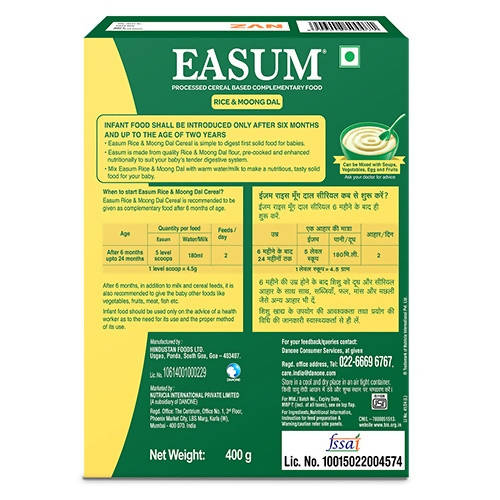 Nutricia Easum Baby Cereal | Grocsy