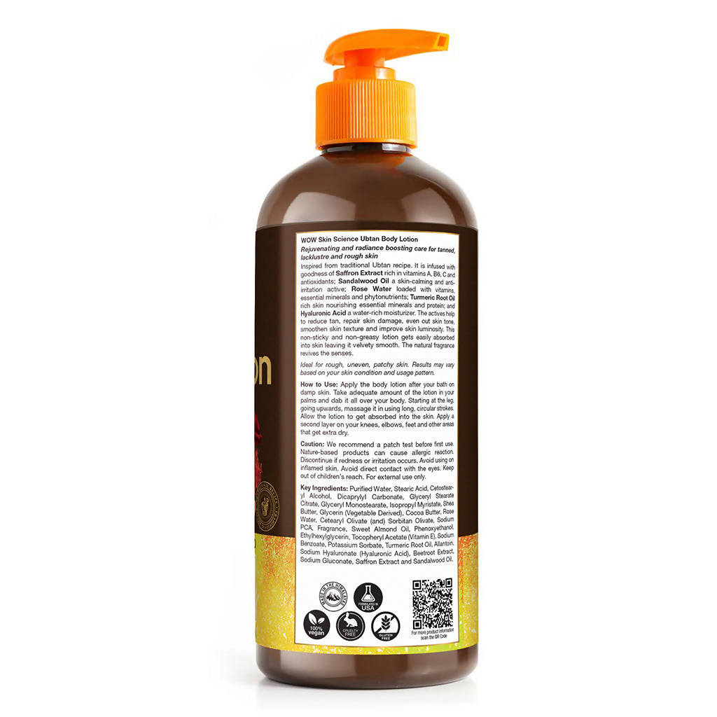Wow Skin Science Ubtan Body Lotion | Grocsy