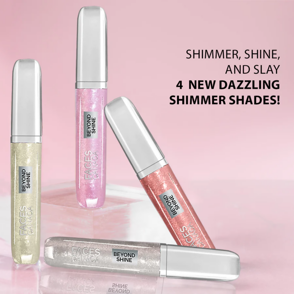 Faces Canada Beyond Shine Lip Gloss - Moonbeam 08 | Grocsy