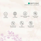 Rare Chemistry Pretty Pout Protecting Day Lip Balm, SPF 20, Beetroot Almond Oil, Moisturising | Grocsy