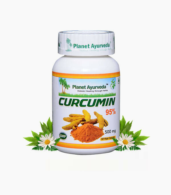 Planet Ayurveda Curcumin 95% Capsules | Grocsy