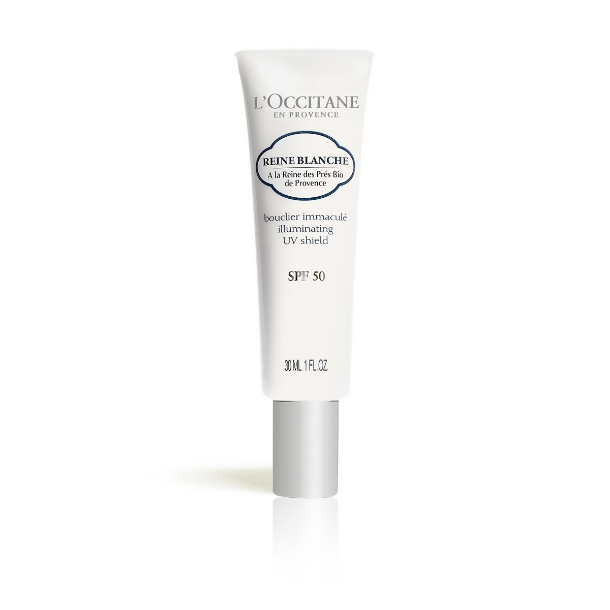 L'Occitane Reine Blanche Brightening UV Shield Spf 50 | Grocsy