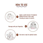 Avimee Herbal Scalptone Grey Hair Serum For Natural Hair Color With Hyaluronic Acid & Caffeine | Grocsy