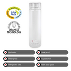 Cello H2O Round Unbreakable Plastic Water Bottle Premium Edition | Grocsy