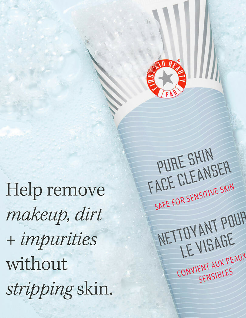 First Aid Beauty Pure Skin Face Cleanser | Grocsy
