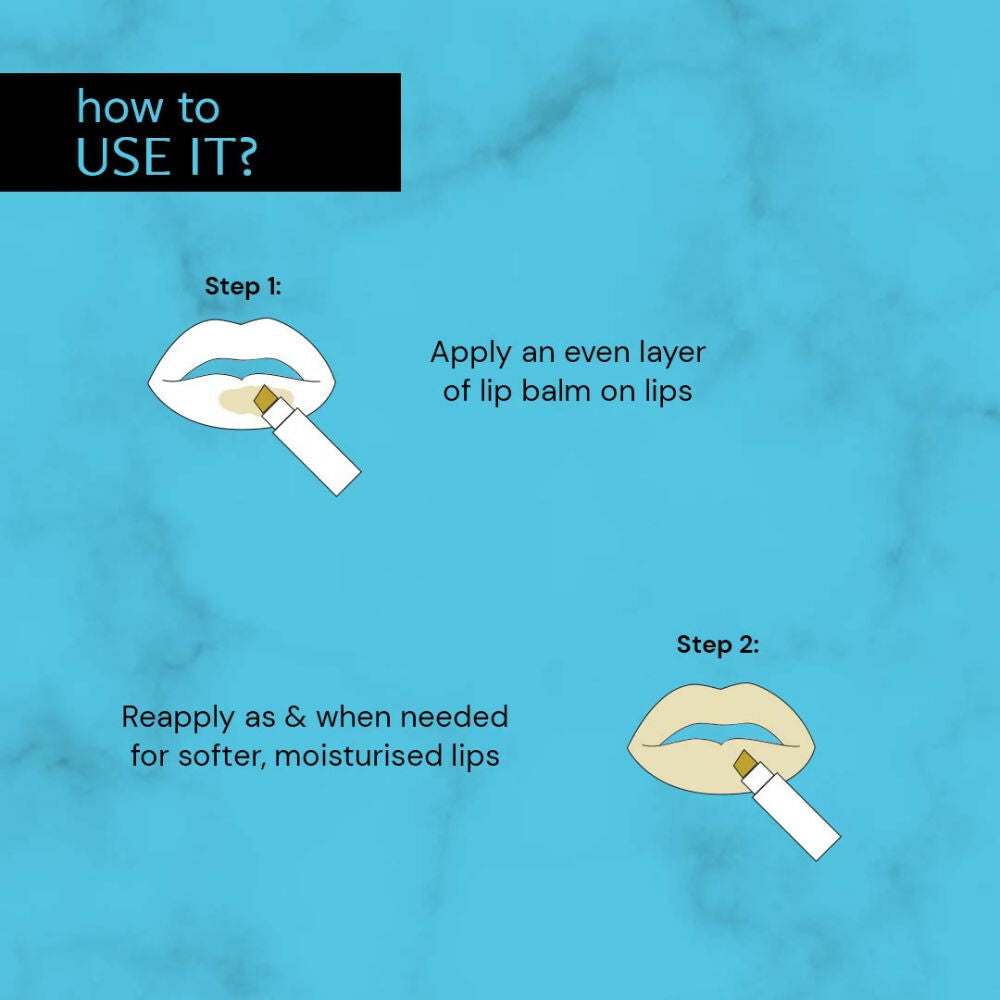 Deconstruct Hyaluronic Acid Lip Balm With 1% Cupuacu Butter - For Fuller lips, Dry Lips, Reduces Flakiness | Grocsy