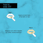 Deconstruct Hyaluronic Acid Lip Balm With 1% Cupuacu Butter - For Fuller lips, Dry Lips, Reduces Flakiness | Grocsy