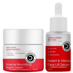 Dermistry Anti Aging Intense Nourishing Night Cream & Instant Intense Face Lift Serum | Grocsy