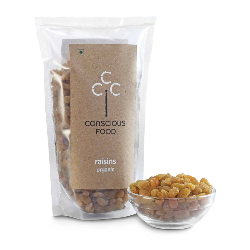 Conscious Food Organic Raisins (Kishmish) | Grocsy