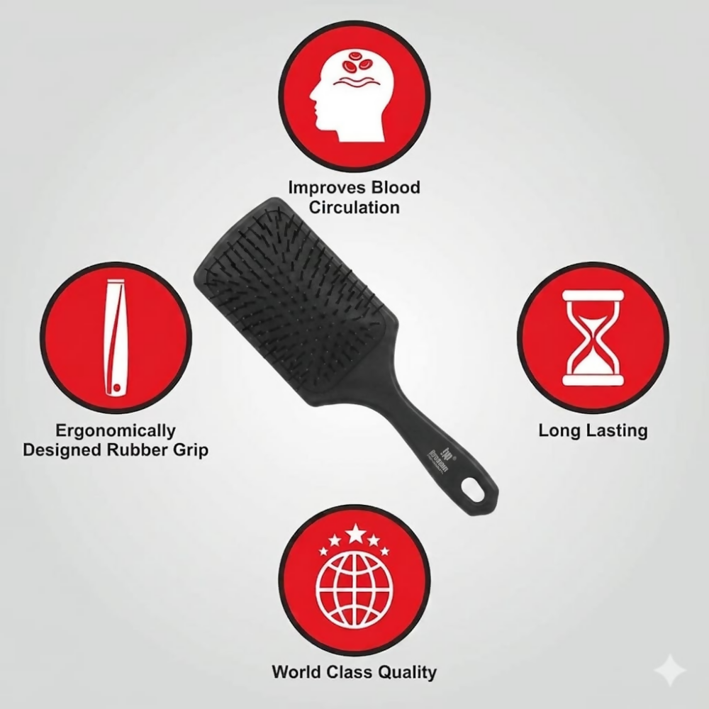 Bronson Professional Paddle Brush B-095 | Grocsy