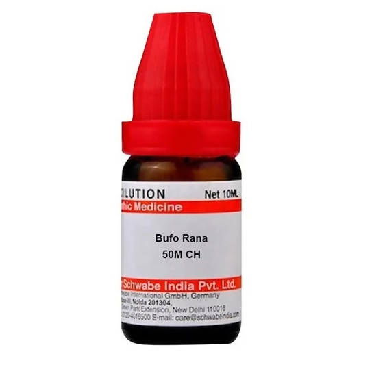 Dr. Willmar Schwabe India Bufo Rana Dilution | Grocsy