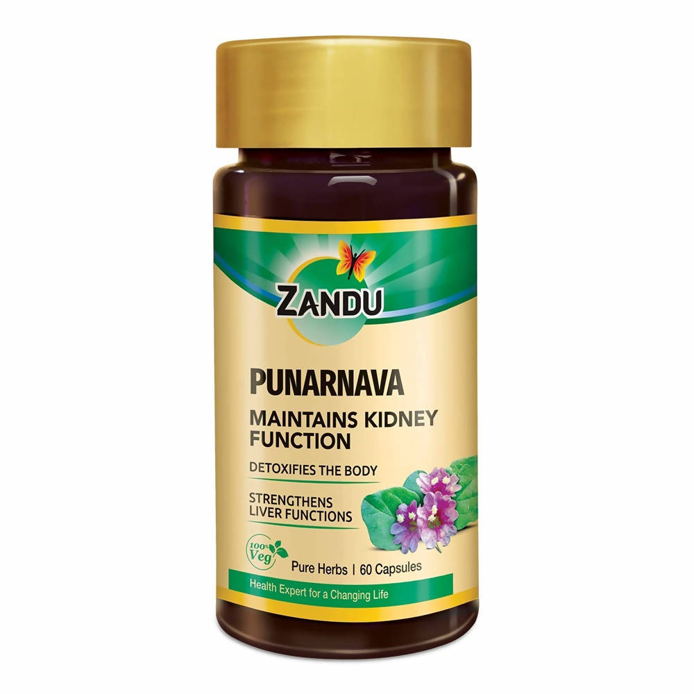Zandu Punarnava Capsules | Grocsy