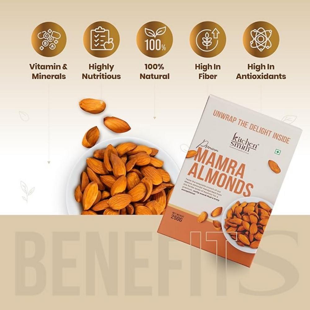 Kitchen Smith Mamra Almonds | Grocsy
