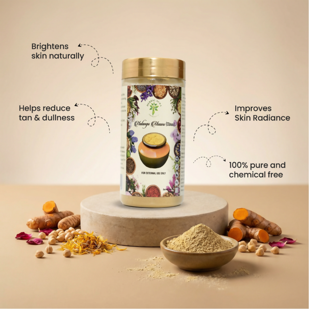 Herbal Aura Nalangumaavu {Ubtan} Powder | Grocsy
