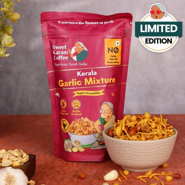 Sweet Karam Coffee Kerala Garlic Mixture | Grocsy