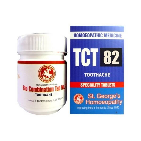 St. George's Homeopathy TCT 82 Tablets | Grocsy