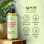 Botanic Hearth Rosemary & Batana Hair Oil | Grocsy