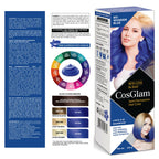 Cosglam Semi Permanent Hair Color for Women & Men (#51 Wonder Blue) | Grocsy