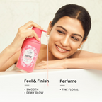 Foxtale Brightening Body Wash Glycolic Acid & Niacinamide For Glowing Skin | Grocsy