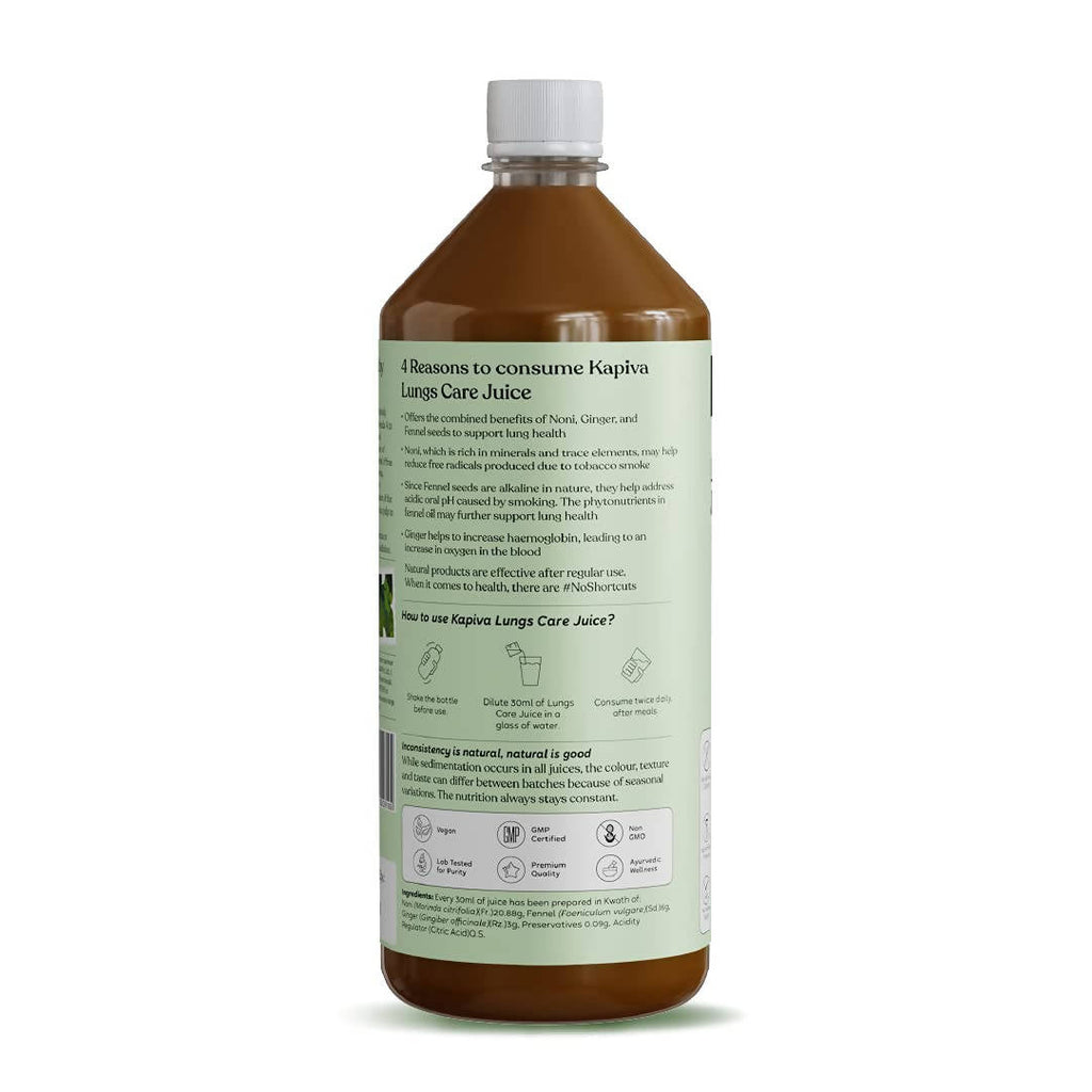 Kapiva Ayurveda Lungs Care Juice | Grocsy