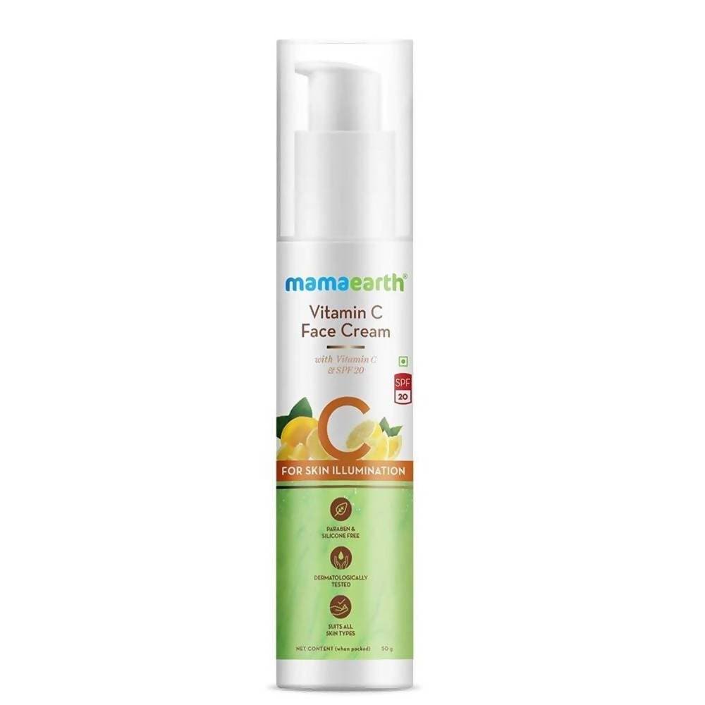 Mamaearth Vitamin C Face Cream + Face Mask + Face Toner Combo | Grocsy