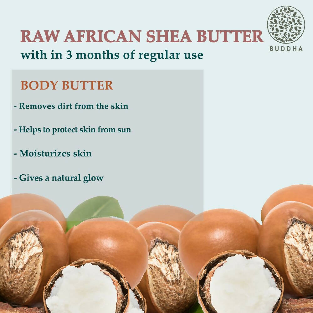 Buddha Natural African Shea Butter Unrefined 100% Pure Raw | Grocsy