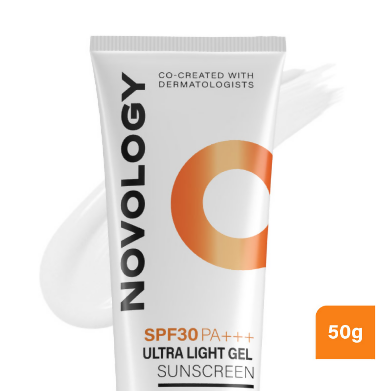 Novology SPF 30 PA+++ Ultra Light Gel Sunscreen | Grocsy
