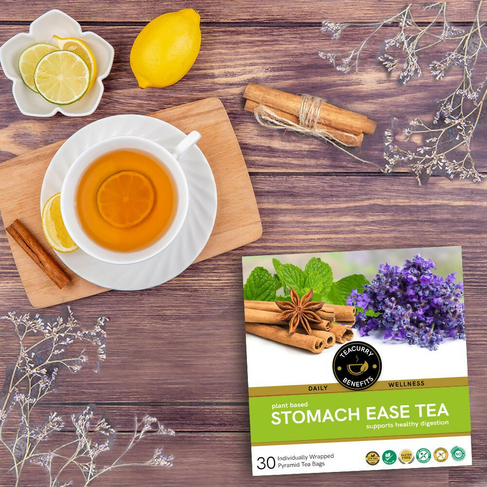 Teacurry Digestion Tea - Stomach Ease Tea | Grocsy
