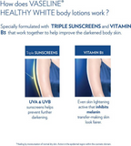 Vaseline Healthy White SPF 24 UVA and UVB protection PA++ | Grocsy