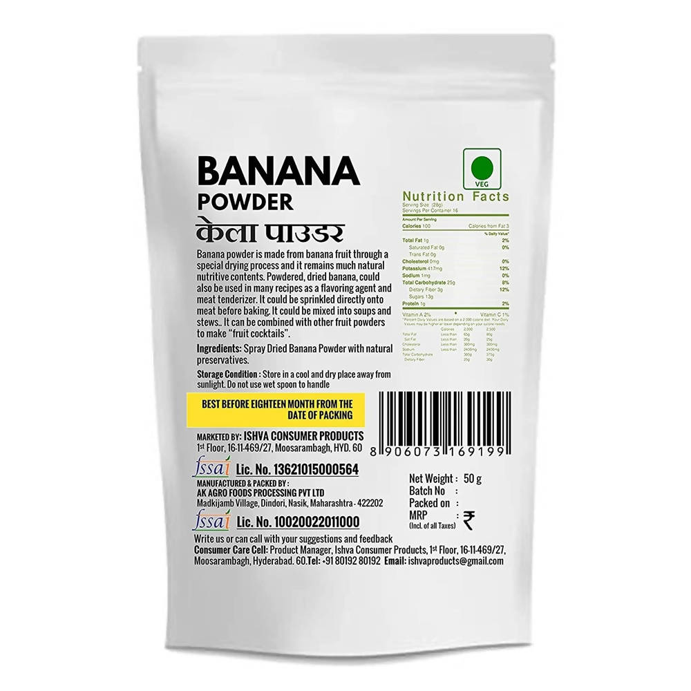 Ishva Banana Powder | Grocsy