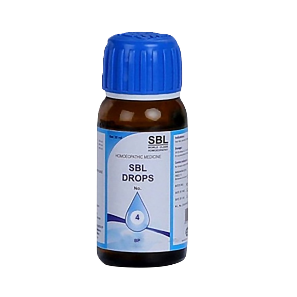 SBL Homeopathy Drops No. 4 (For BP) | Grocsy