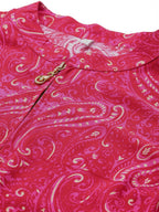 Ahalyaa Women's Traditional Wear Co-ods - Red | Grocsy