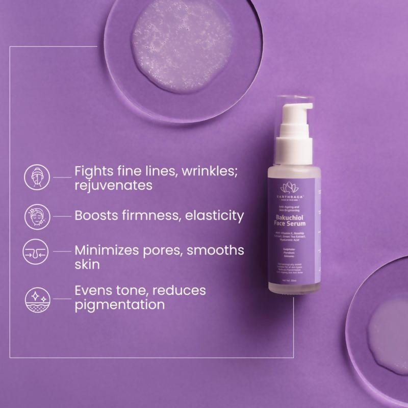 Earthraga Bakuchiol Face Serum | Grocsy