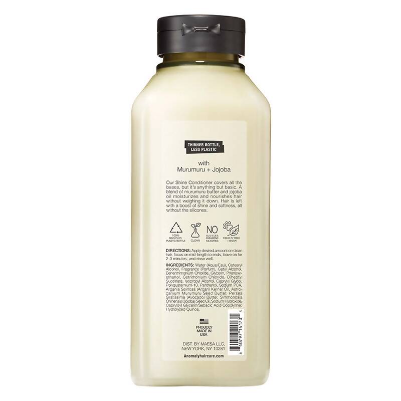 Anomaly by Priyanka Chopra Shine Conditioner With Murumuru Butter & Jojoba Oil, Boost Shine | Grocsy