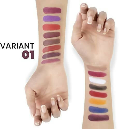 MARS Infinity Lip Palette - 01(Multicolor) | Grocsy