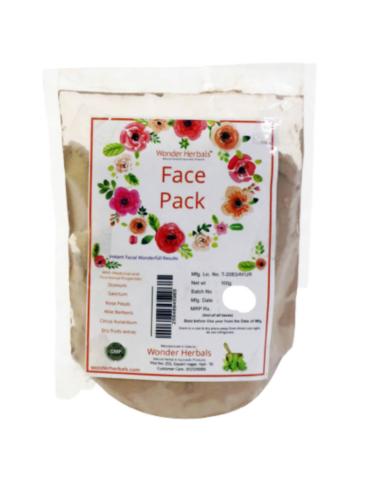 Wonder Herbals Face Pack | Grocsy