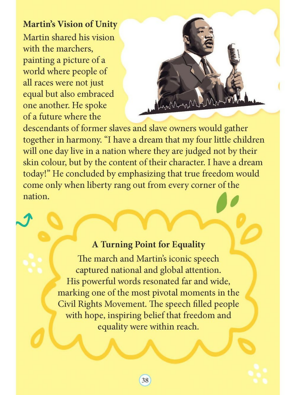 Dreamland Publications Martin Luther King Icons of Inspiration Illustrated Biography For Kids | Grocsy