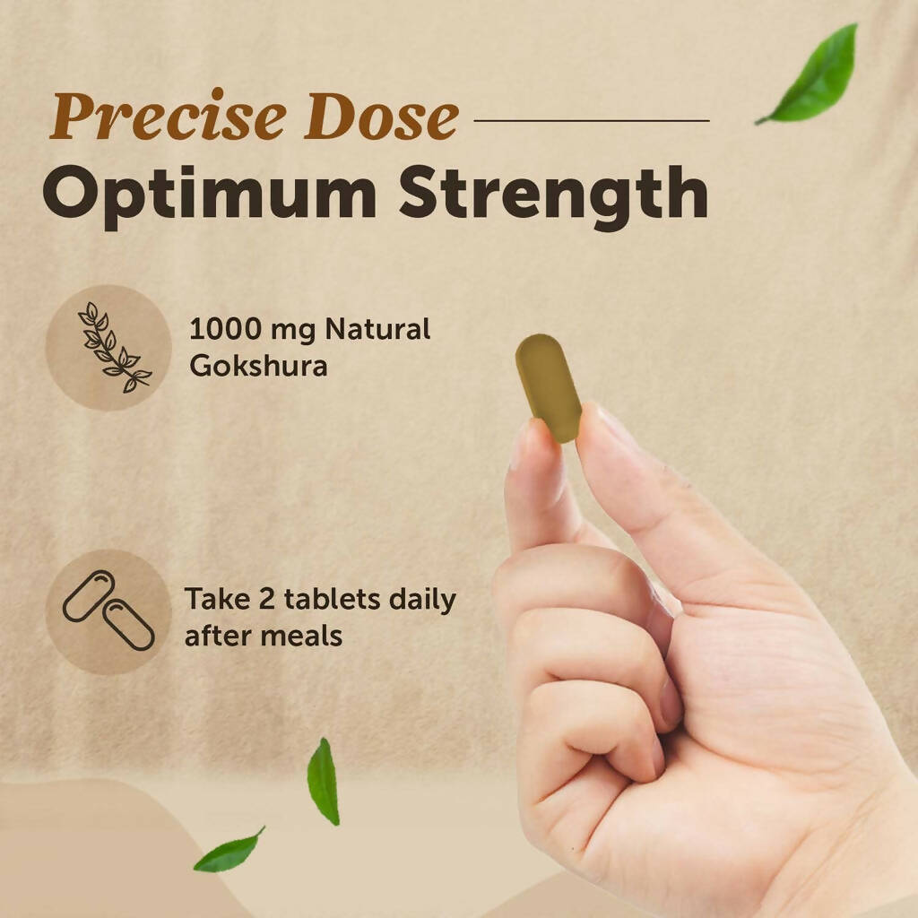 Neuherbs Gokshura 1000mg Tablets For Men | Grocsy