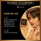 MyGlamm Manish Malhotra Beauty Skin Awakening Compact - Warm Caramel | Grocsy