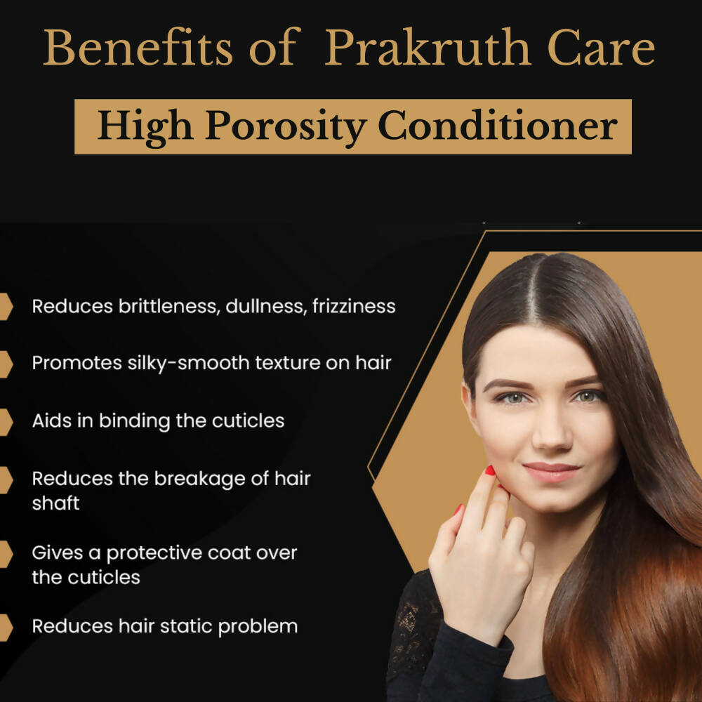 Prakruth Care Premium Herbal High Porosity Conditioner | Grocsy